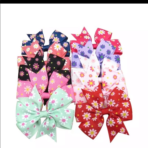 👒Cute pony Tie  Bows n clips👒 - Picture 4 of 15